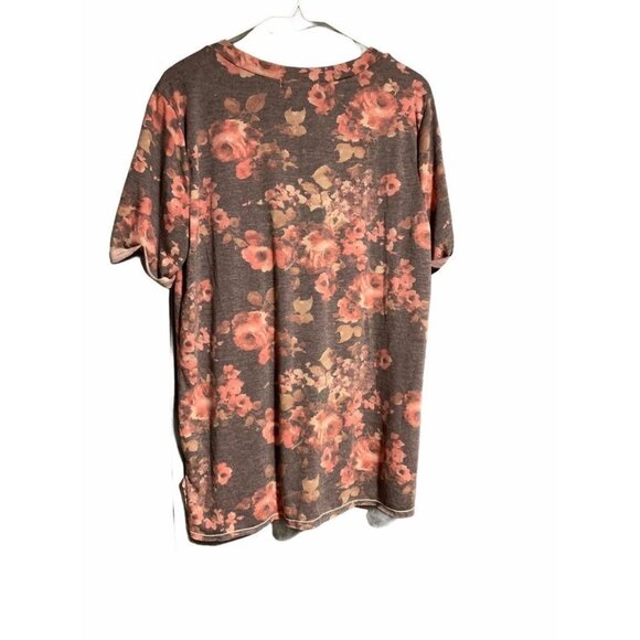 Obsessive love floral tshirt womens larg - Picture 3 of 3